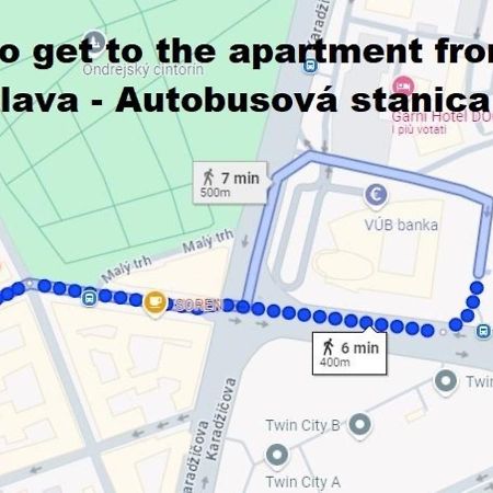Romantic Central Flat Братислава Екстер'єр фото